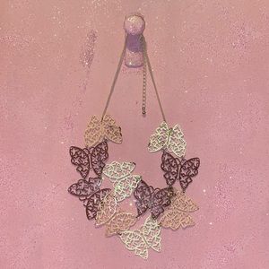 Flight of Butterflies Necklace